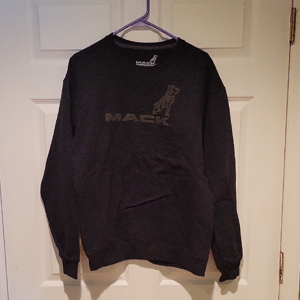 Black Crewneck Men's Sweatshirt